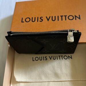 Louis Vuitton Black Monogram Coin Pouch